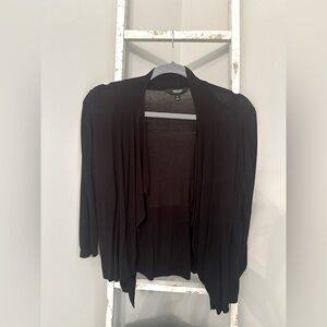 EUC lightweight Vera wang open front cardigan